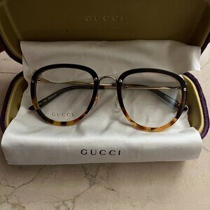Gucci 52MM Round Optical Frames